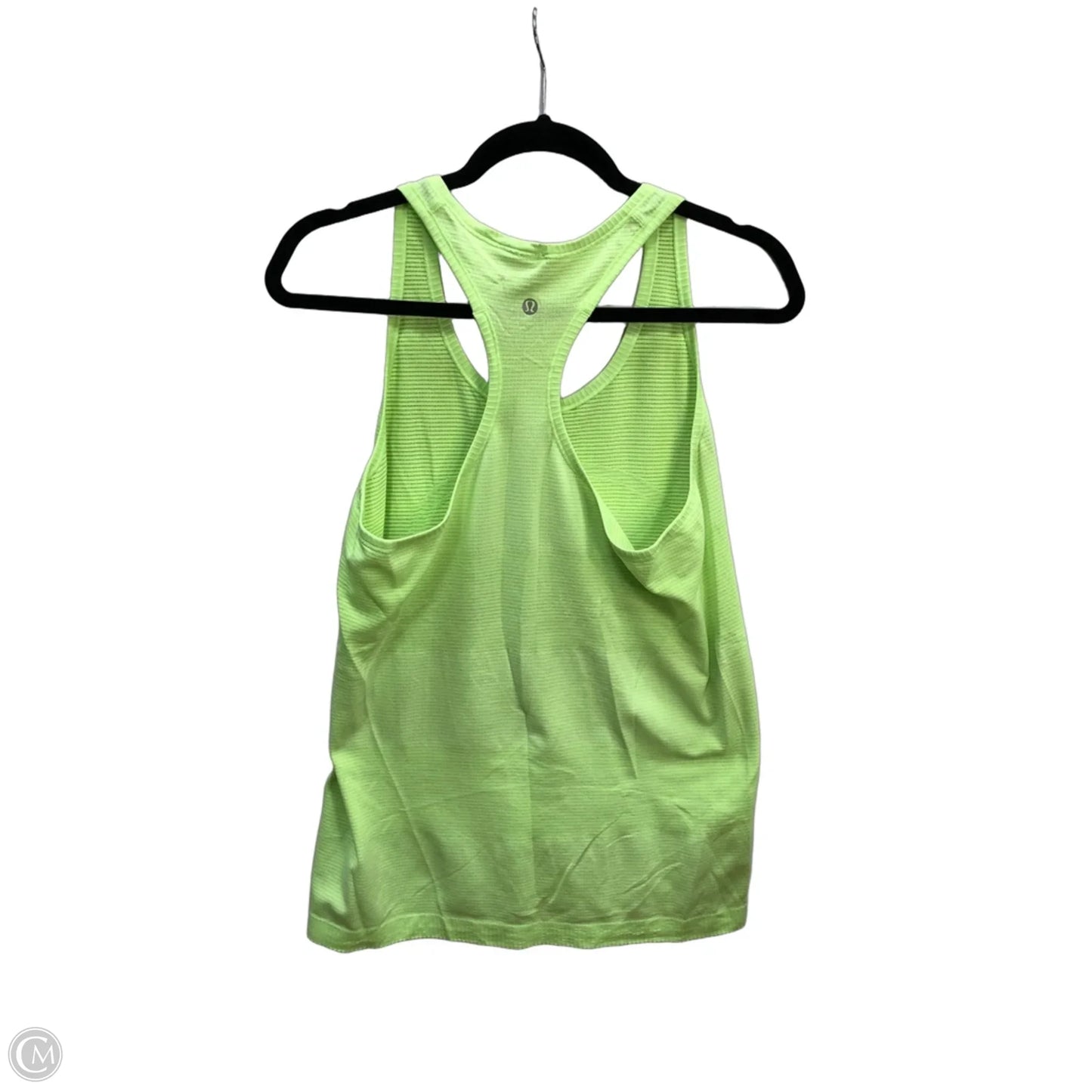Athletic Tank Top By Lululemon In Yellow, Size: 12