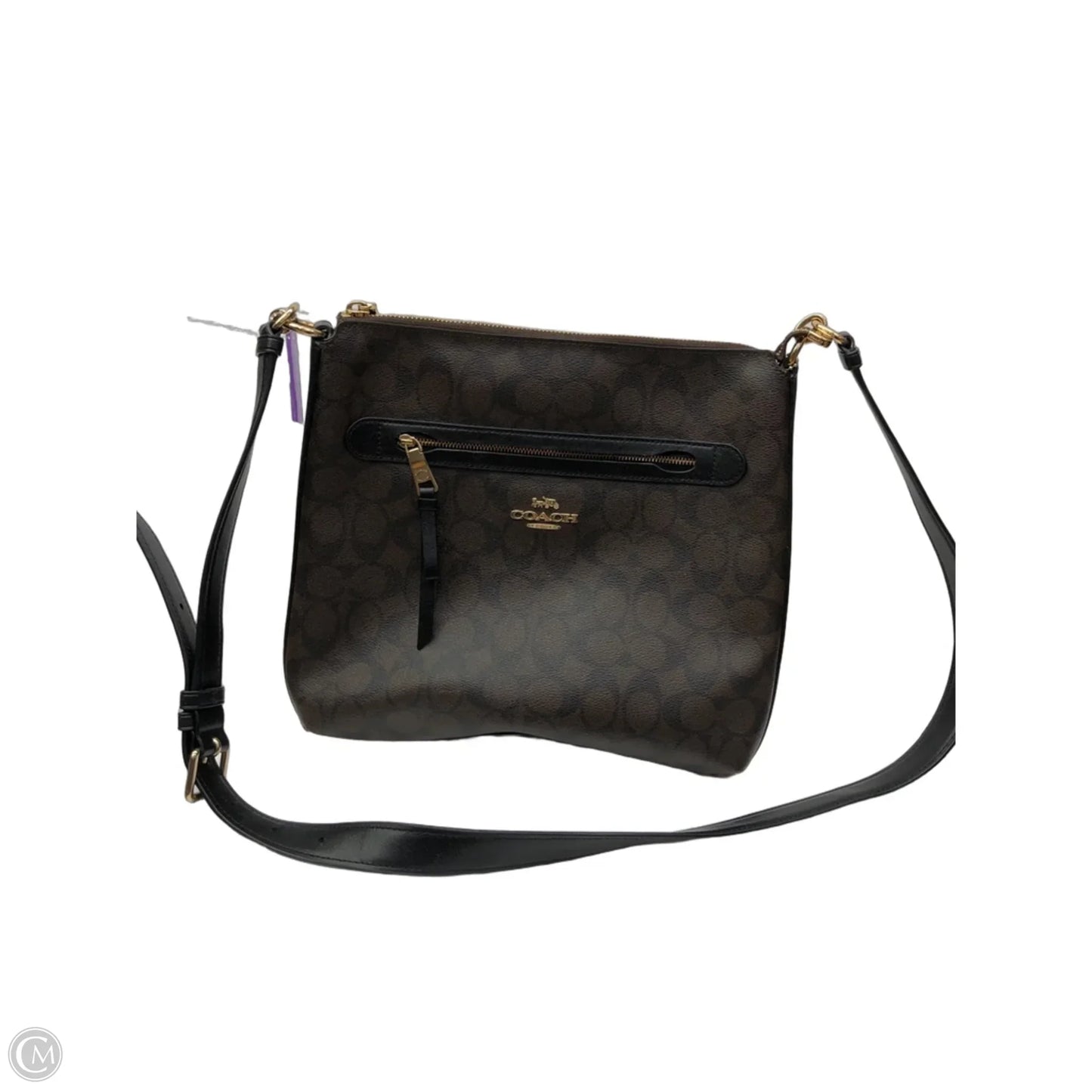 Crossbody Designer By Coach, Size: Medium