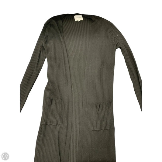 Sweater Cardigan By Pink Rose In Black, Size: S