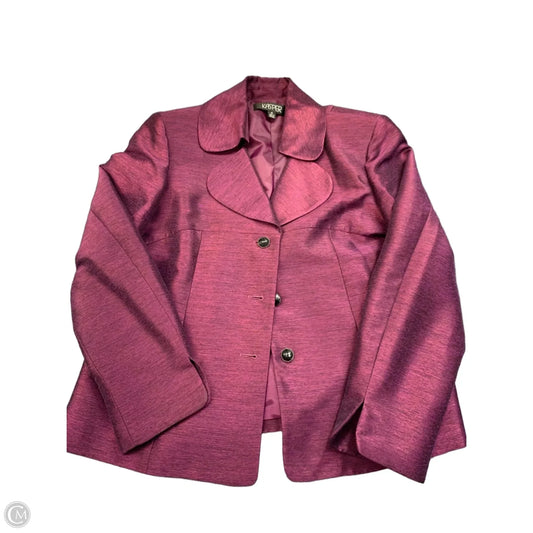 Blazer By Kasper In Purple, Size: 14