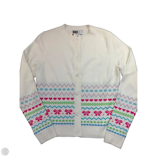 Sweater Cardigan By Beach Riot In Multi-colored, Size: S