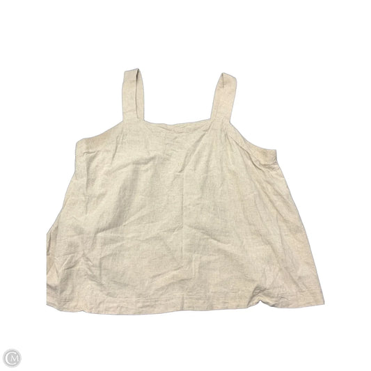 Tank Top By Lane Bryant In Tan, Size: Xl