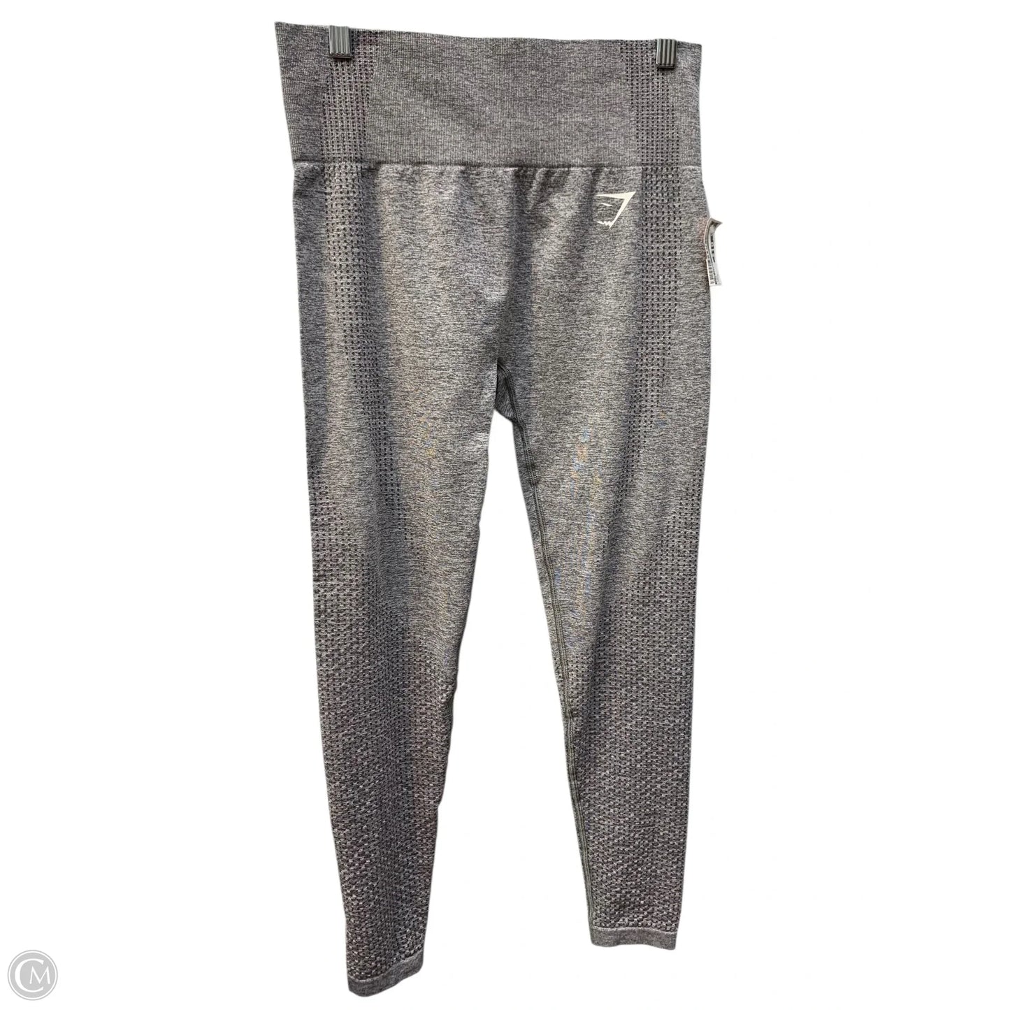 Athletic Leggings By Gym Shark In Grey, Size: M