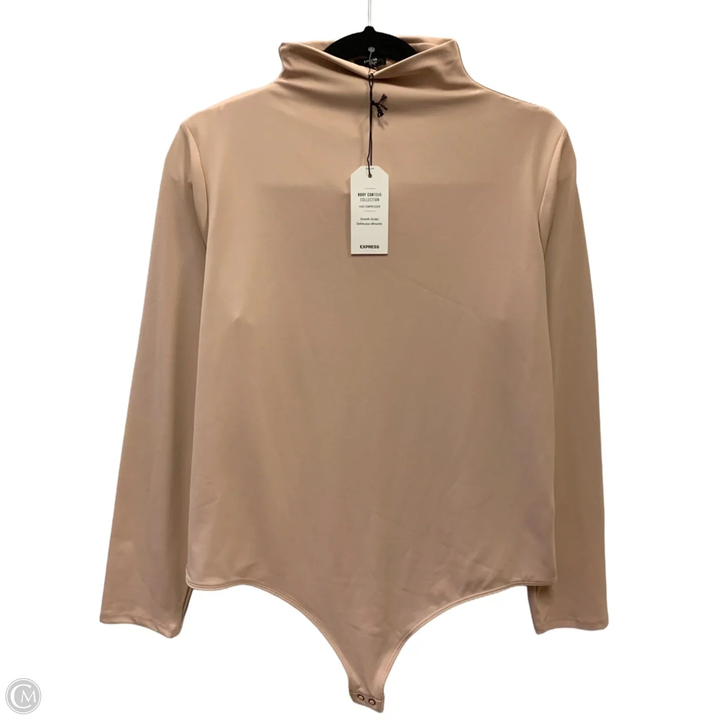 Bodysuit By Express In Pink, Size: Xl