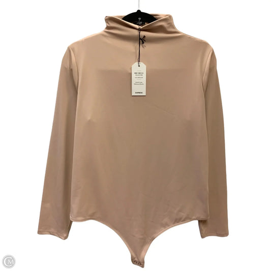 Bodysuit By Express In Pink, Size: Xl