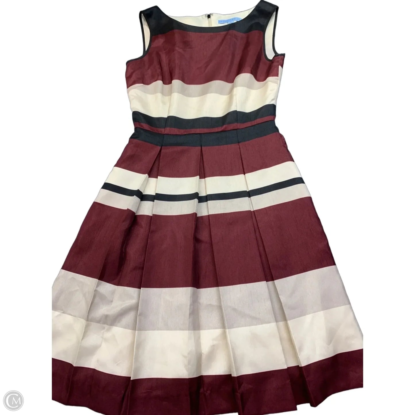Dress Party Midi By Antonio Melani In Striped Pattern, Size: 2