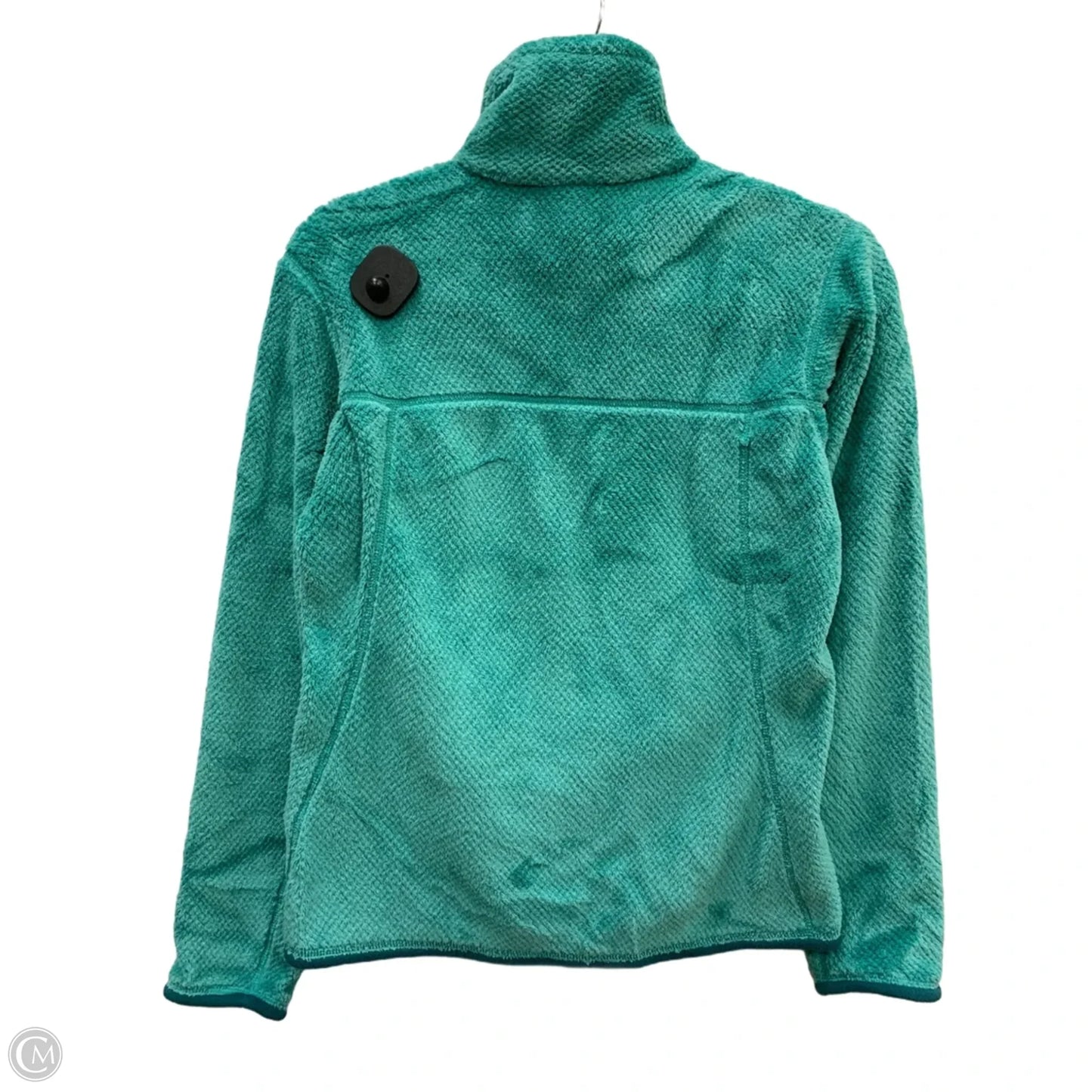 Sweatshirt Collar By Patagonia In Green, Size: S