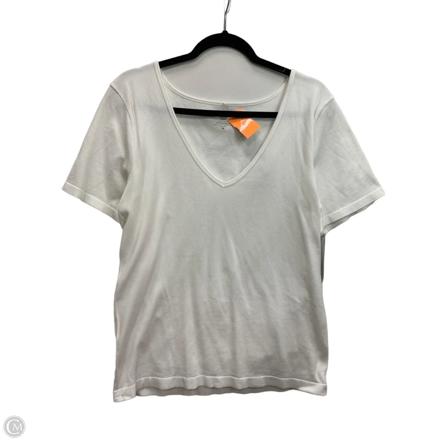 Top Short Sleeve By Clothes Mentor In White, Size: 3x