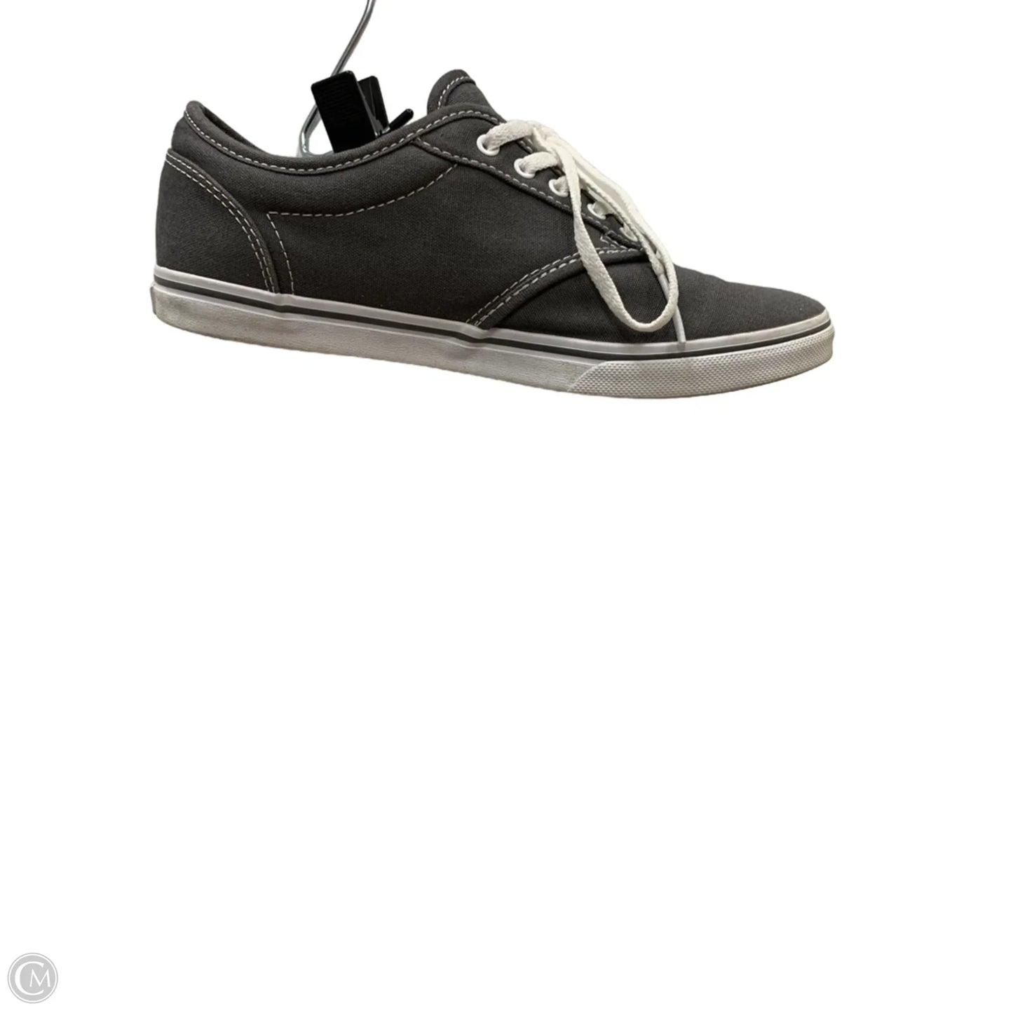 Shoes Flats By Vans In Grey, Size: 7