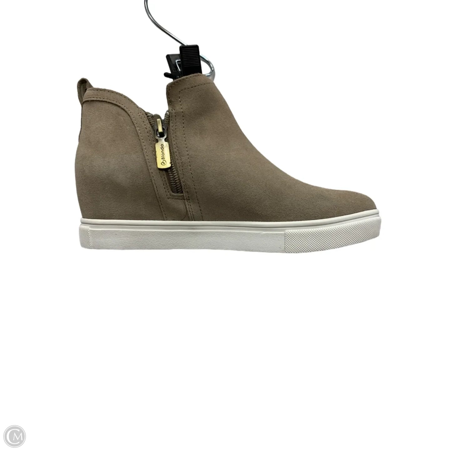 Boots Ankle Heels By Blondo In Tan, Size: 6