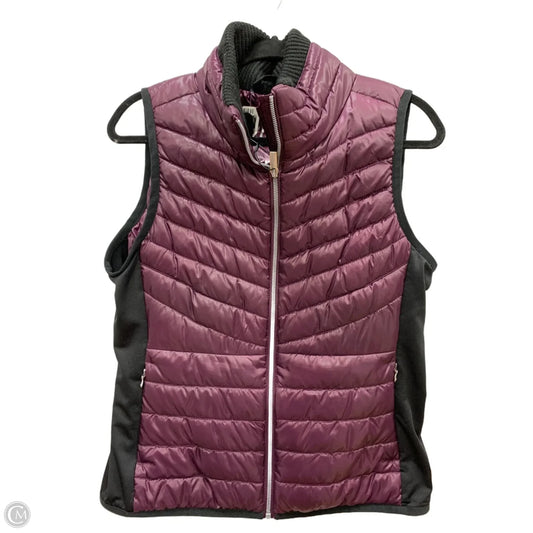 Vest Puffer & Quilted By Calvin Klein Performance In Purple, Size: M