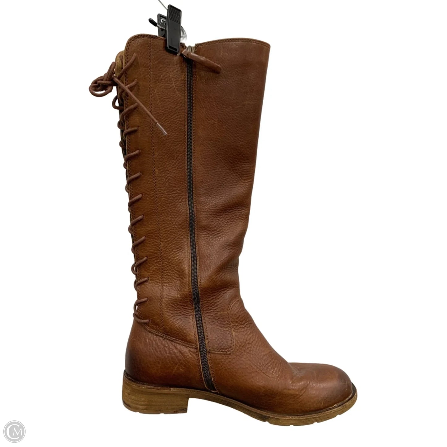 Boots Mid-calf Flats By Sofft In Brown, Size: 10