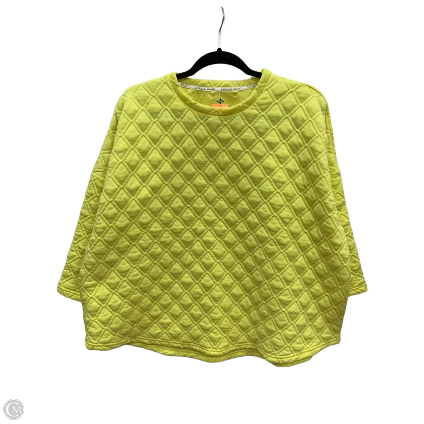Sweatshirt Crewneck By Tuckernuck In Yellow, Size: Xl