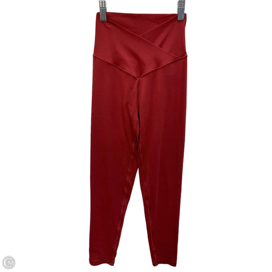 Athletic Leggings By Offline In Red, Size: S
