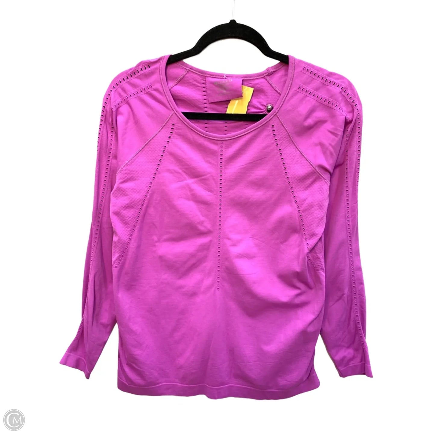 Top Long Sleeve By Athleta In Purple, Size: M