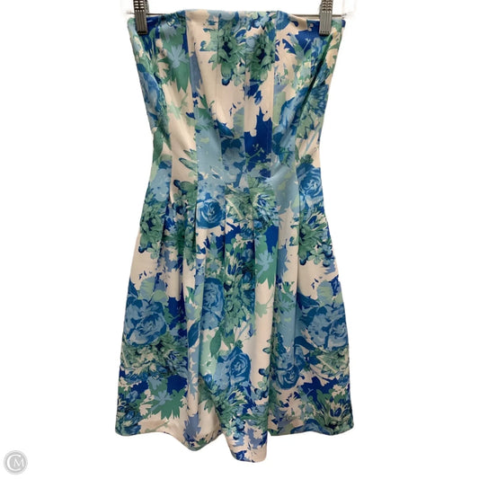 Dress Party Short By New York And Co In Blue & Green, Size: Xs