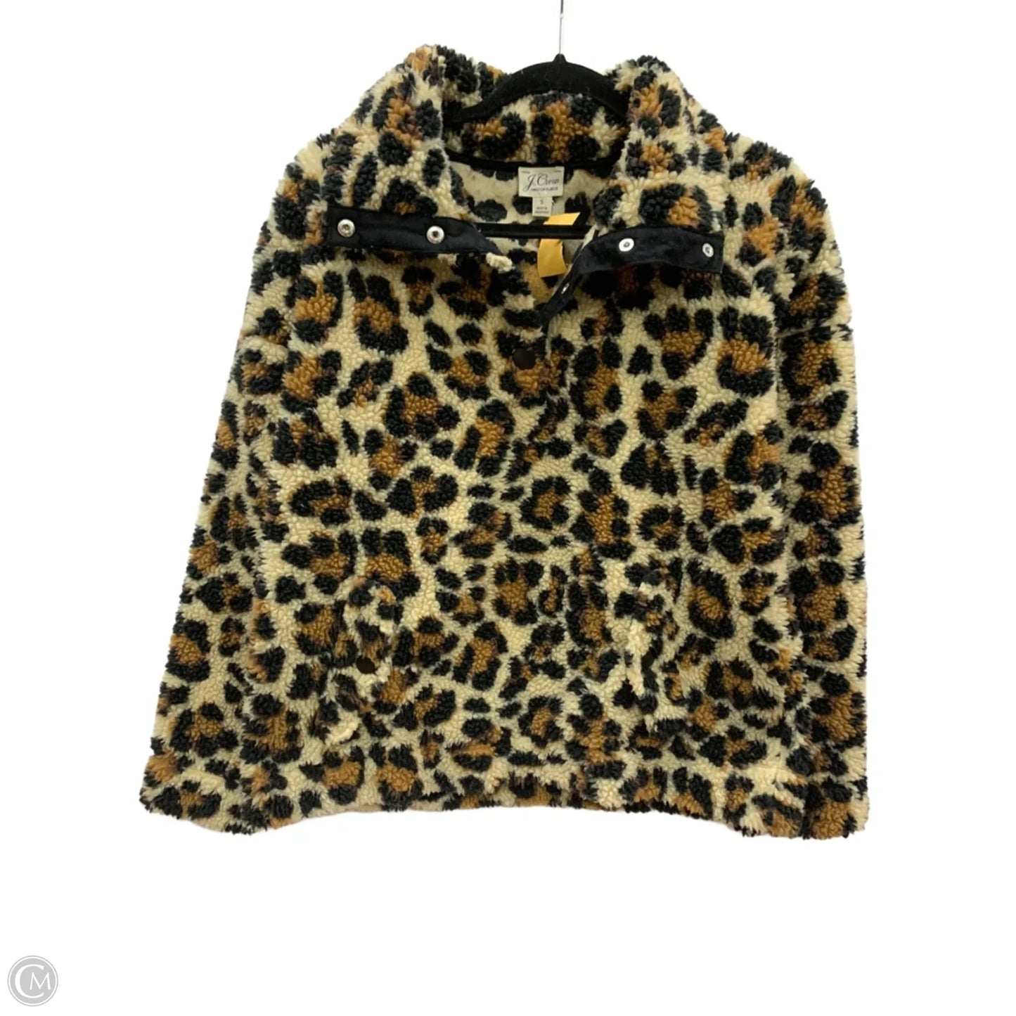Sweatshirt Collar By J. Crew In Animal Print, Size: S