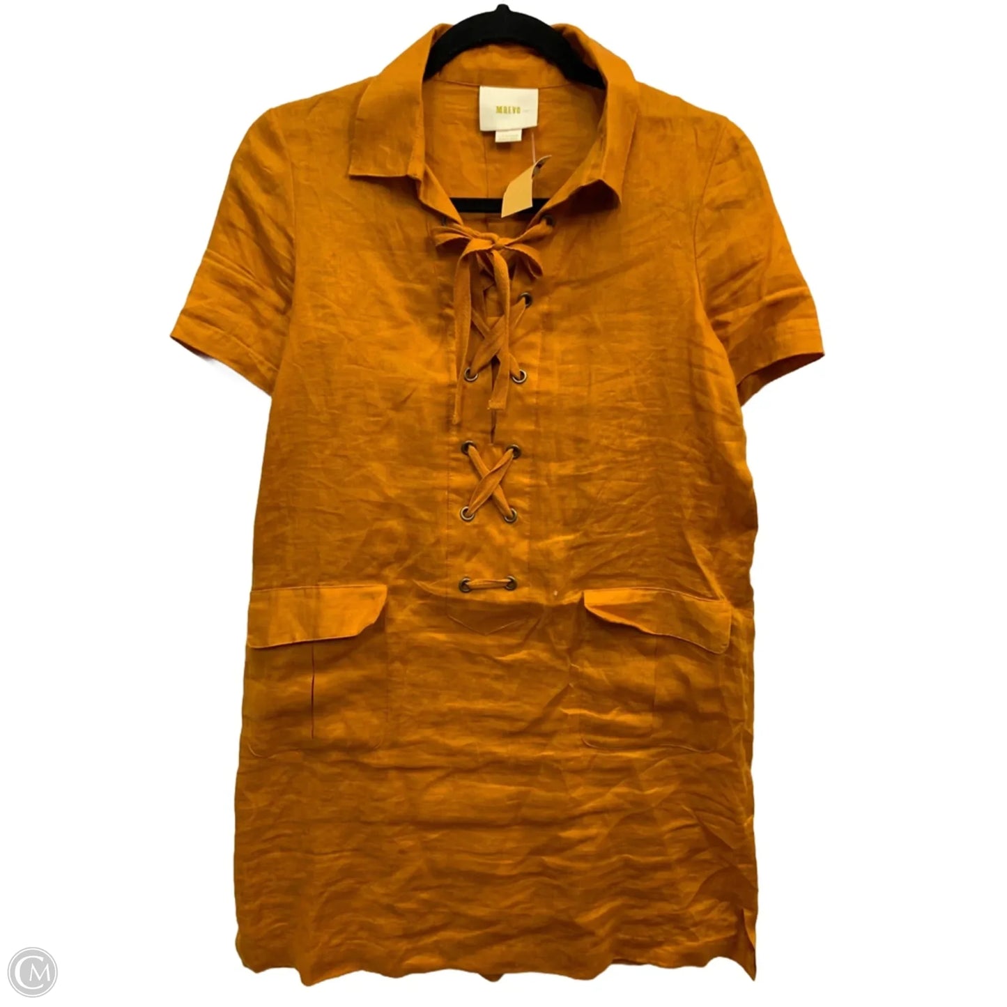 Dress Casual Midi By Maeve In Orange, Size: 0