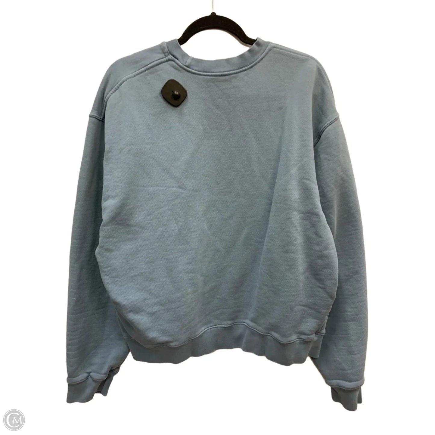 Sweatshirt Crewneck By Clothes Mentor In Blue, Size: M