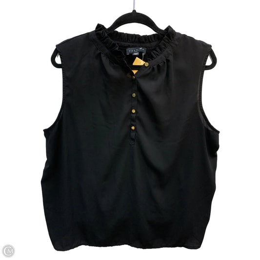 Tank Top By Premise In Black, Size: 1x