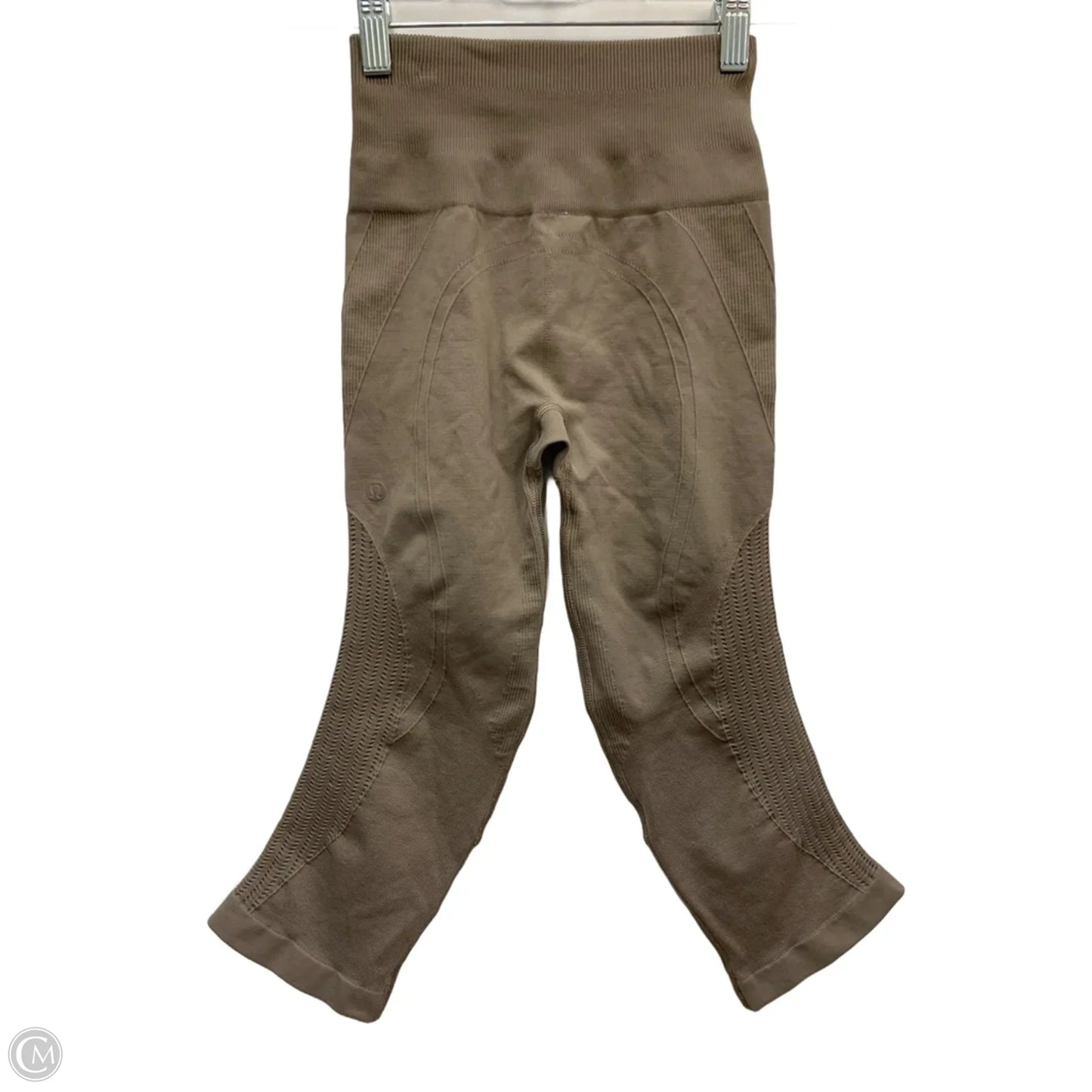 Athletic Leggings Capris By Lululemon In Brown, Size: 4