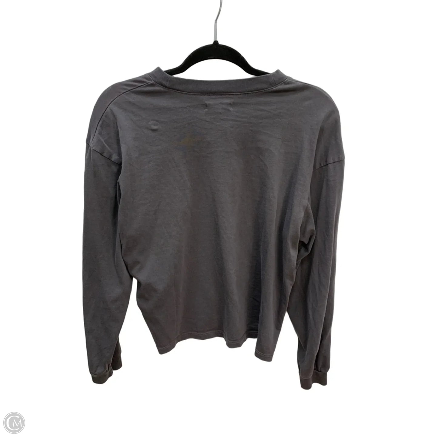 Top Long Sleeve By Madewell In Grey, Size: S