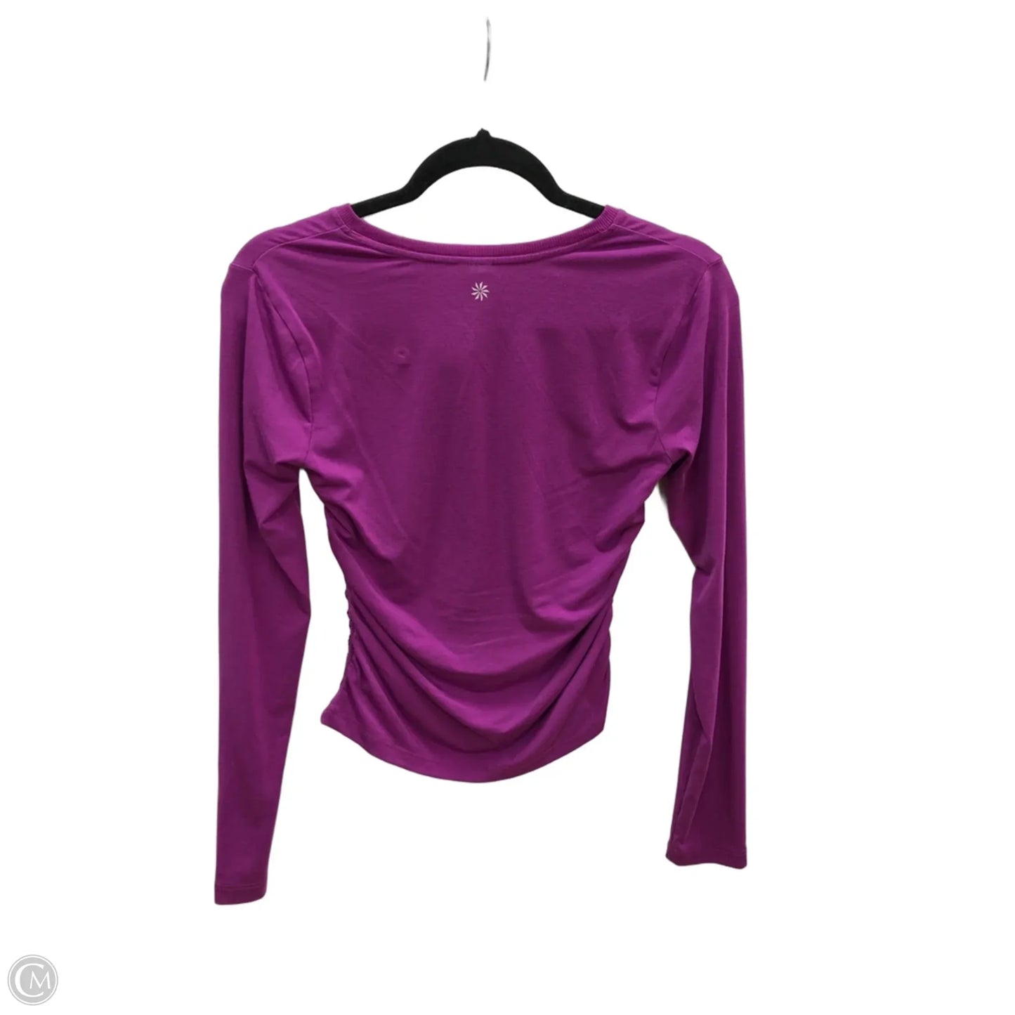 Athletic Top Long Sleeve Crewneck By Athleta In Purple, Size: Xs
