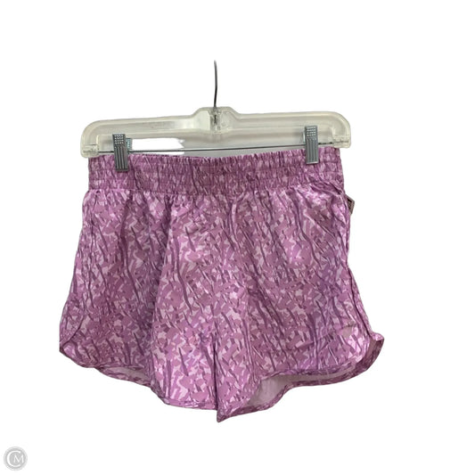 Athletic Shorts By Asics In Purple, Size: S
