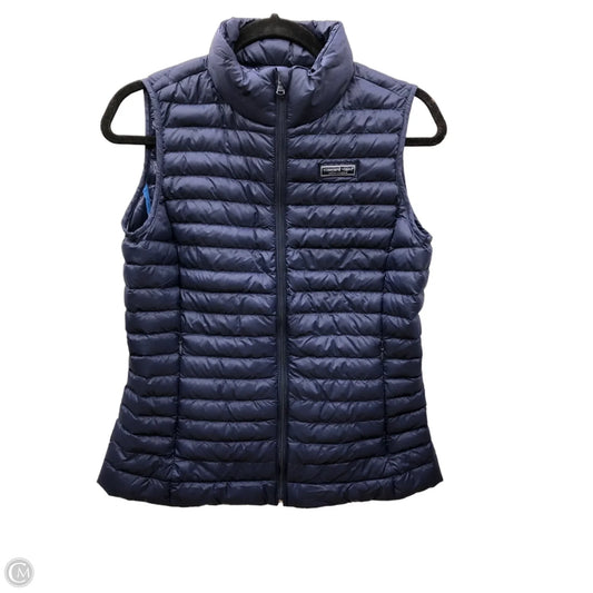 Vest Puffer & Quilted By Vineyard Vines In Blue, Size: Xs