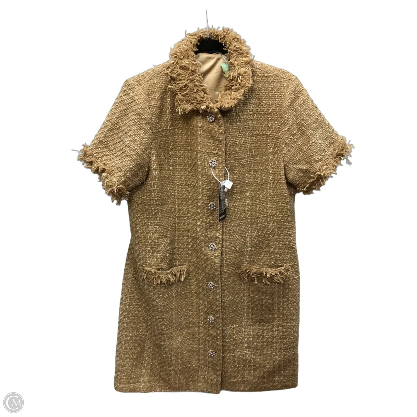 Dress Casual Short By Clothes Mentor In Brown, Size: Xl