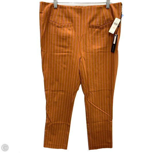 Pants Dress By Anthropologie In Orange, Size: 14