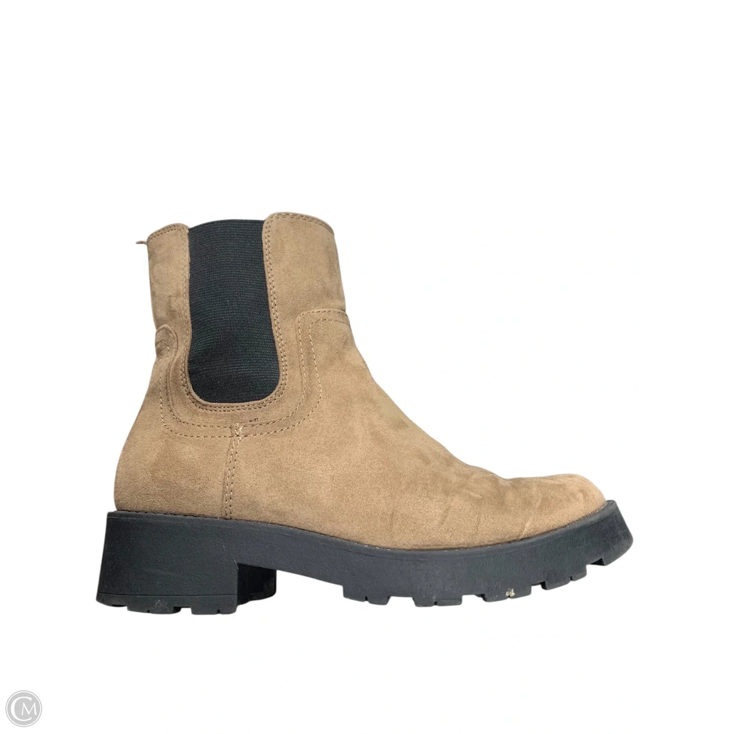 Boots Ankle Heels By Old Navy In Brown, Size: 6