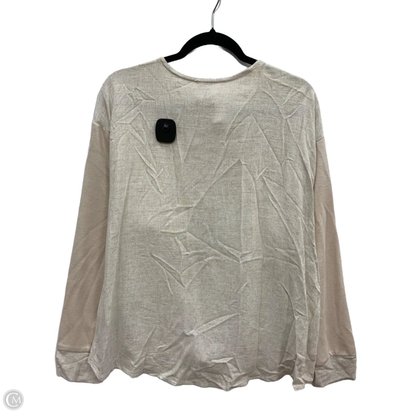 Sweater Cardigan By Umgee In Tan, Size: L