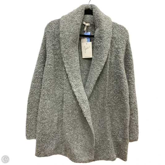 Sweater Cardigan By Joie In Grey, Size: S