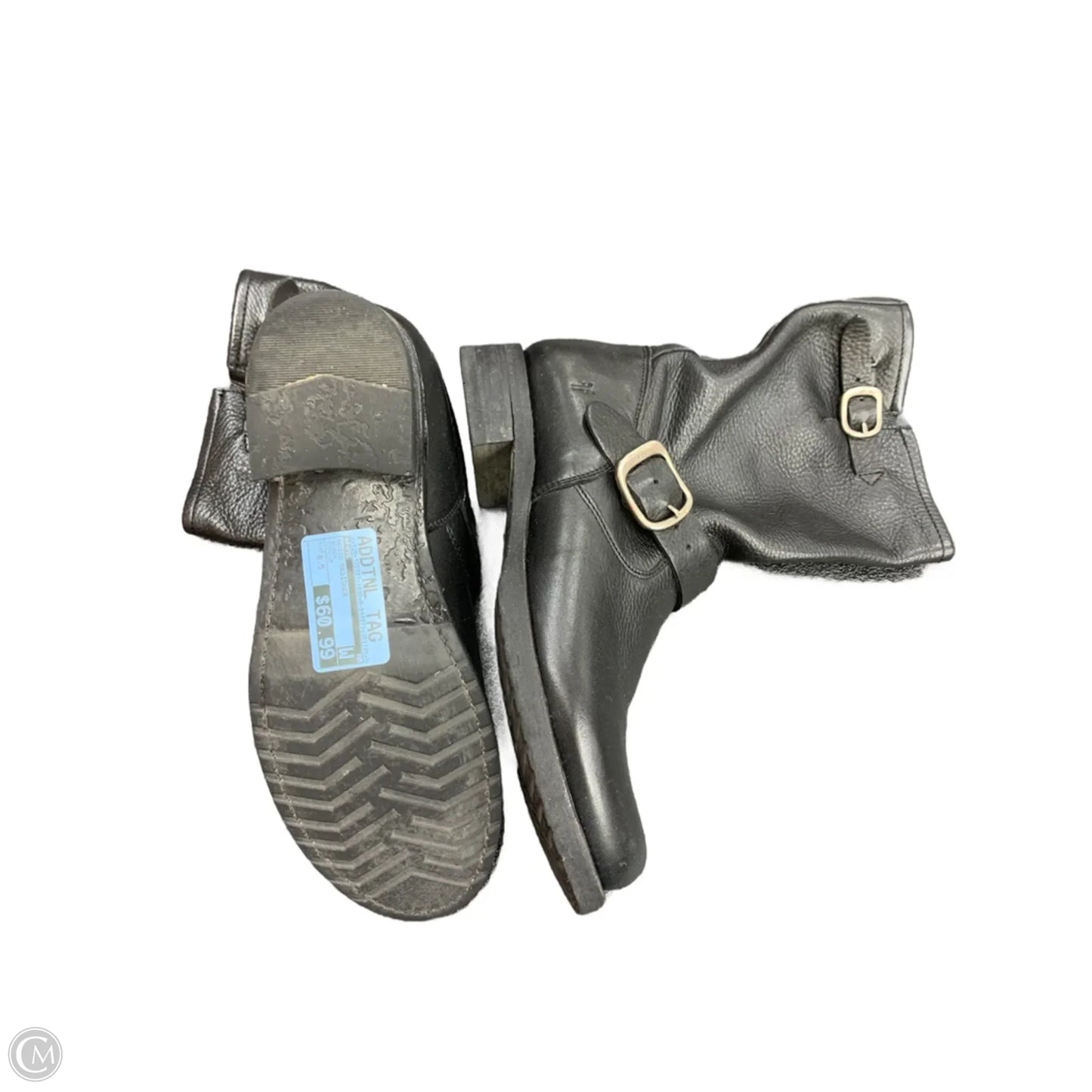 Boots Designer By Frye In Black, Size: 8.5