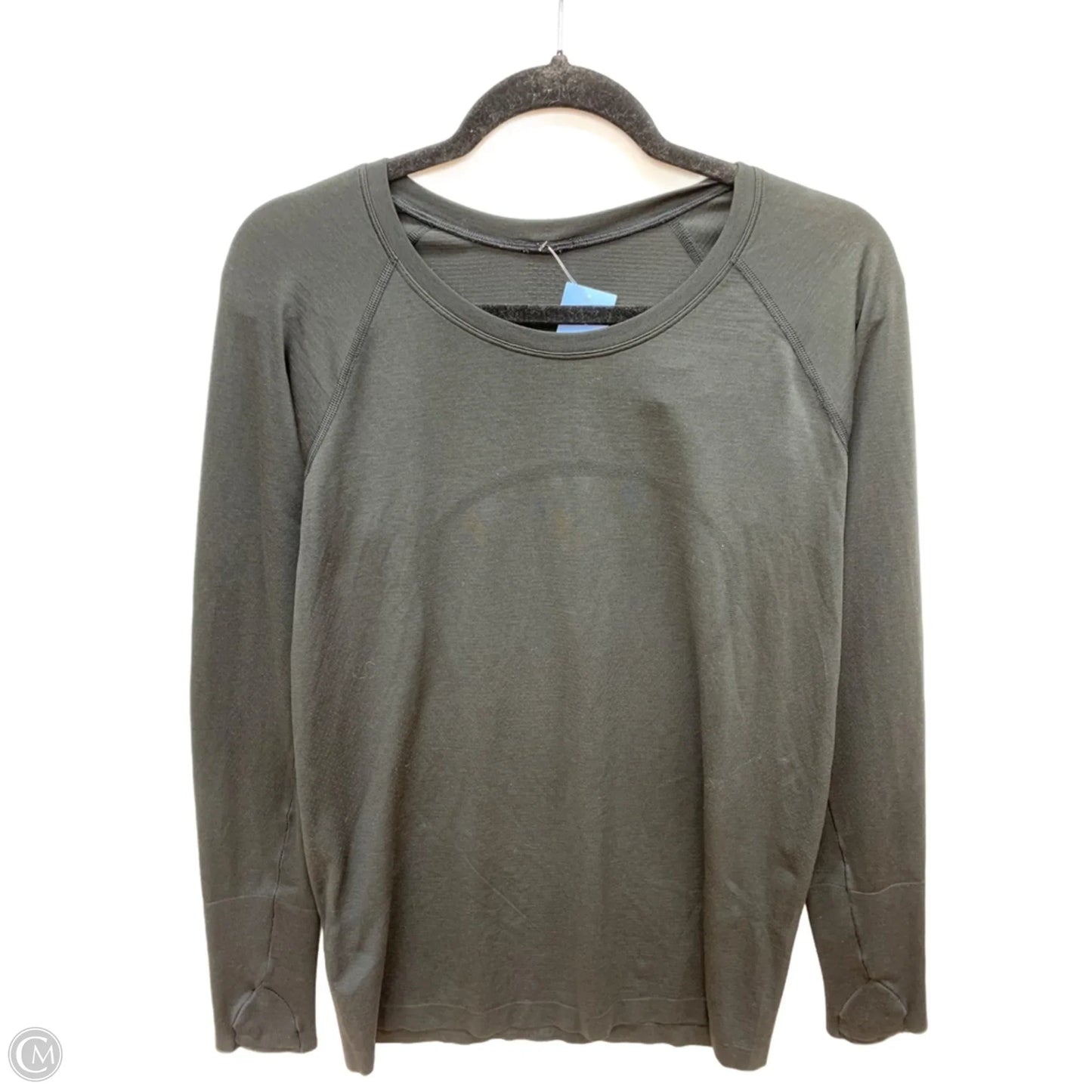 Athletic Top Long Sleeve Crewneck By Lululemon In Black, Size: Xl