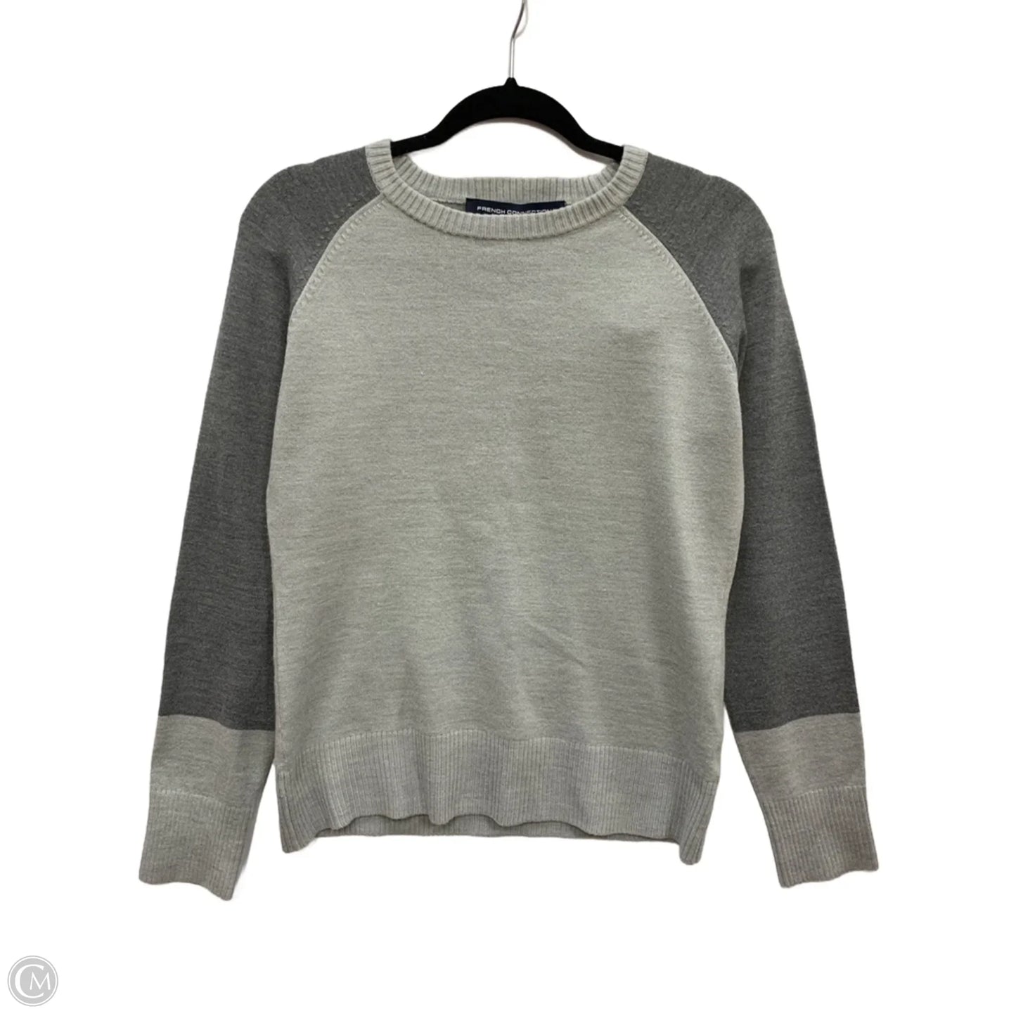 Sweater By French Connection In Grey, Size: M