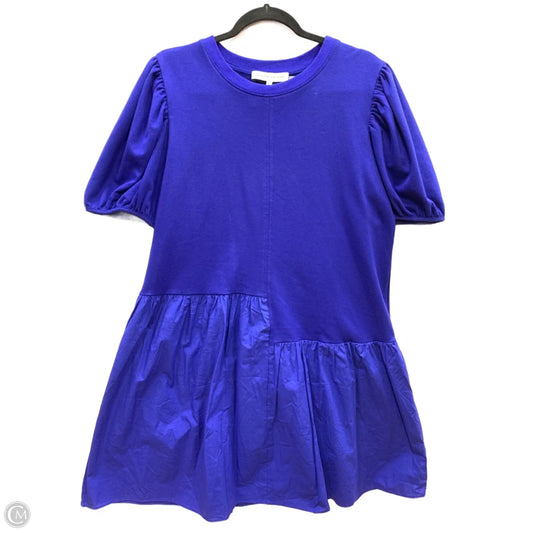 Dress Casual Short By English Factory In Blue, Size: L