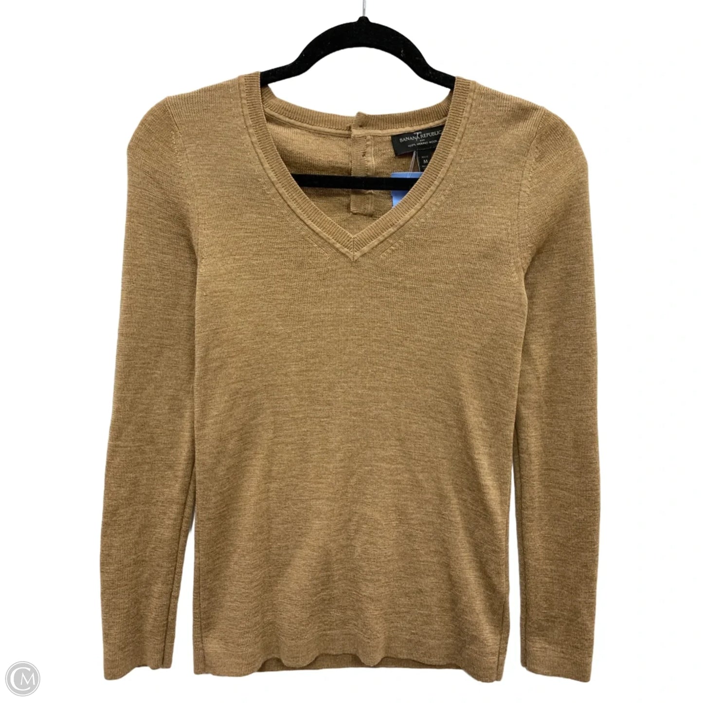 Sweater By Banana Republic In Tan, Size: Mp