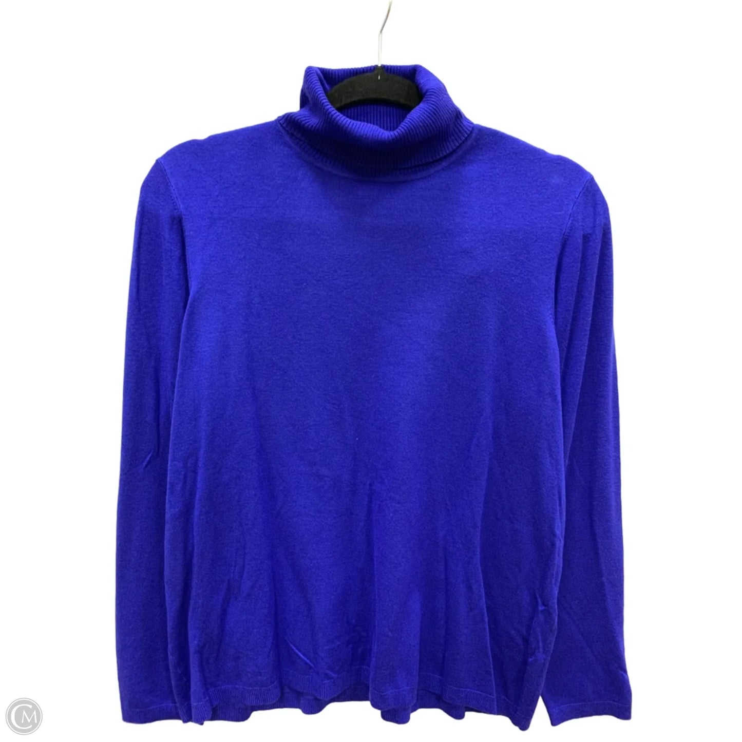 Sweater By Chicos In Blue, Size: 12