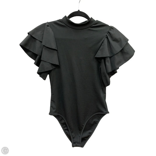 Bodysuit By Clothes Mentor In Black, Size: M