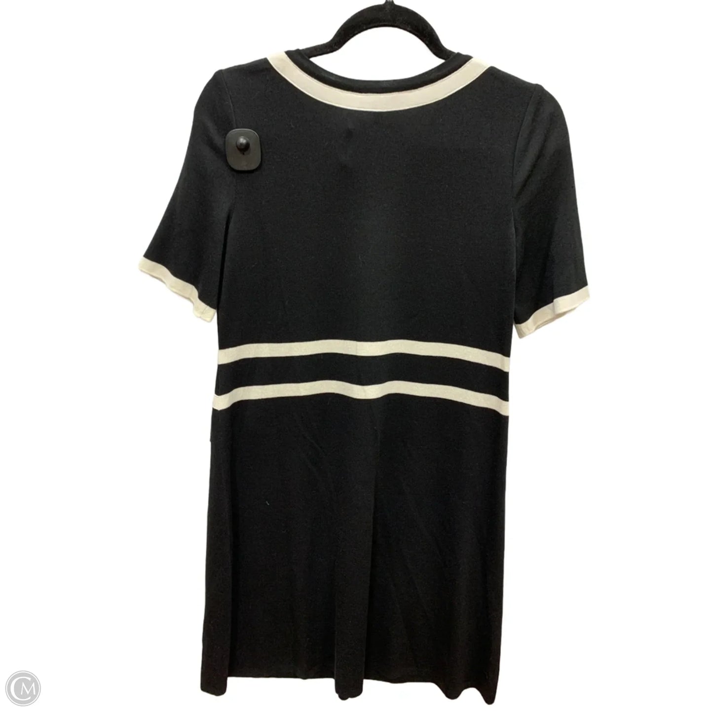 Dress Work By Ming Wang In Black & White, Size: Xs