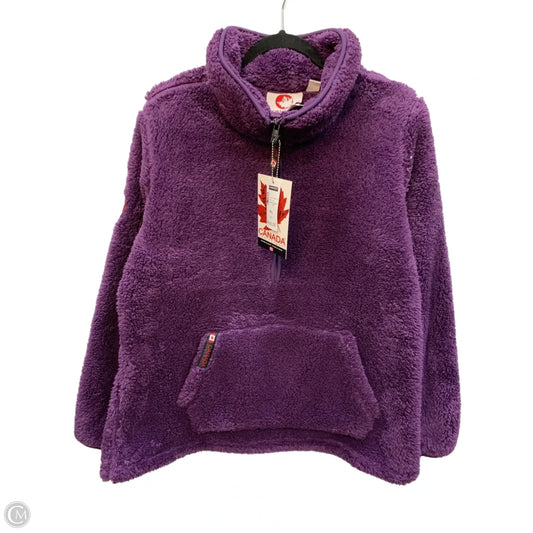 Sweatshirt Collar By Canada Weathergear In Purple, Size: Xl