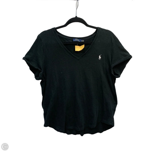 Top Short Sleeve Basic By Polo Ralph Lauren In Black, Size: Xl
