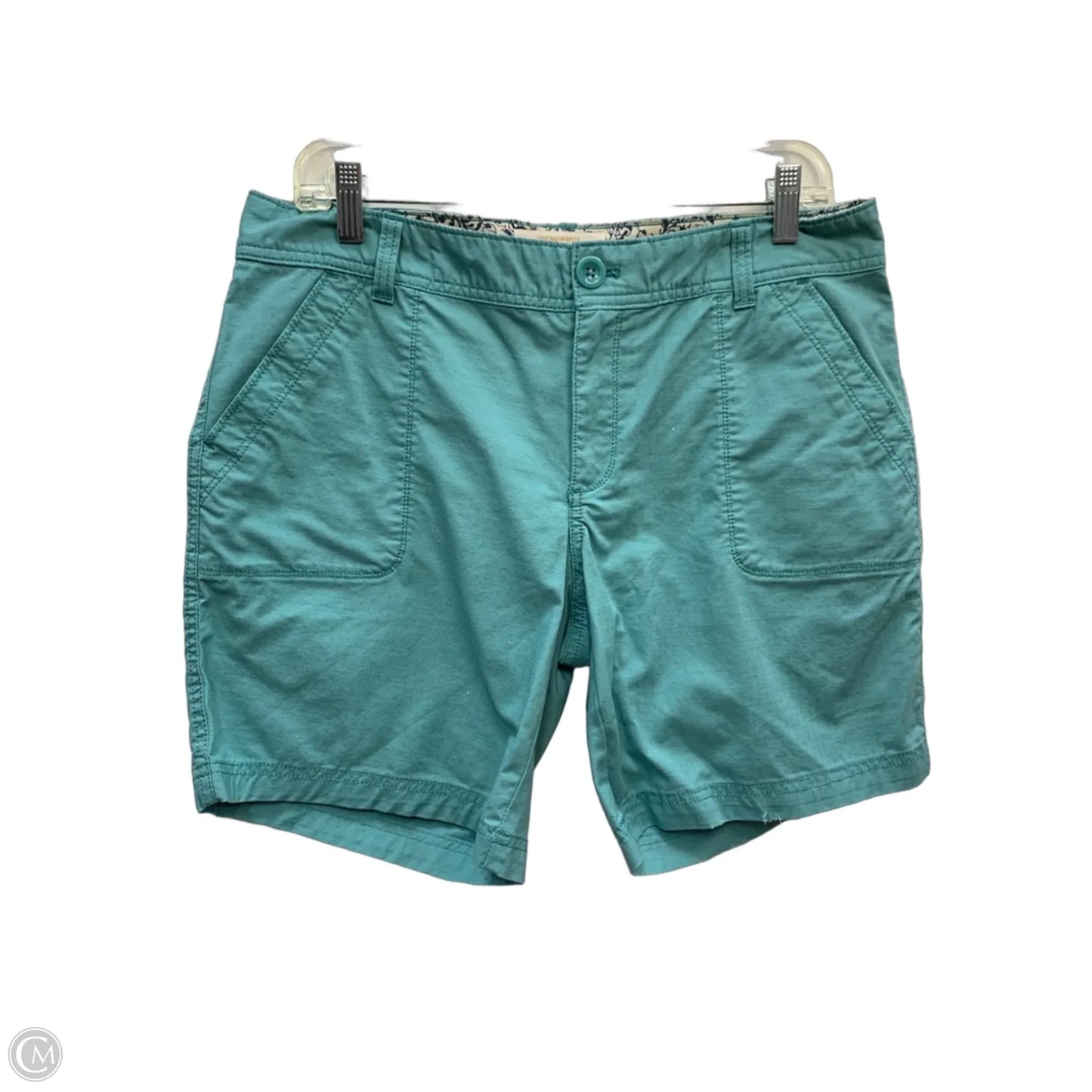 Shorts By Eddie Bauer In Aqua, Size: 8