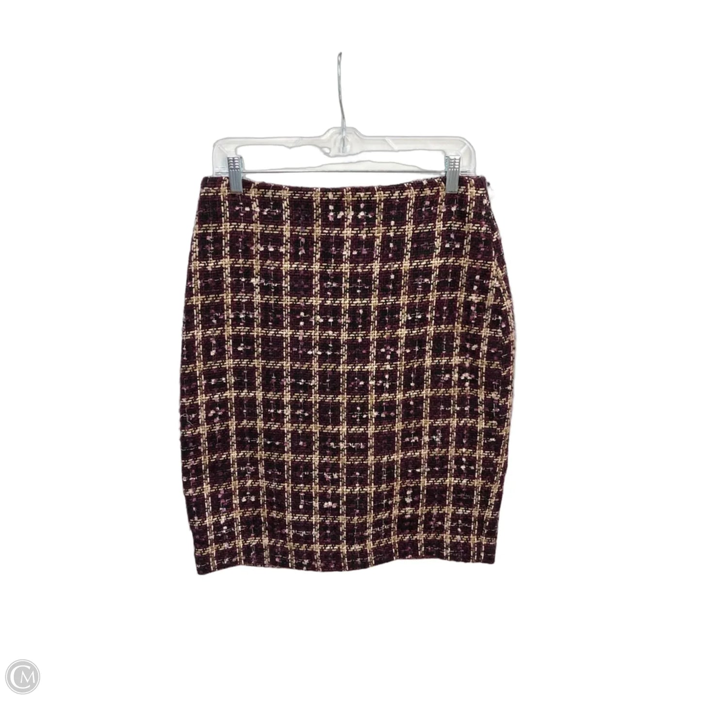 Skirt Designer By Karl Lagerfeld In Purple, Size: 8