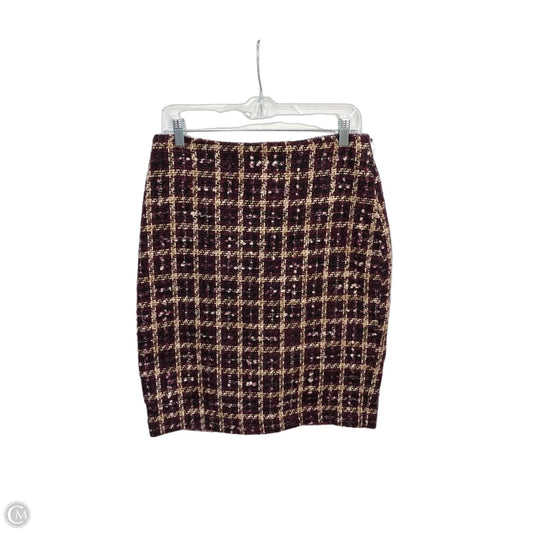 Skirt Designer By Karl Lagerfeld In Purple, Size: 8
