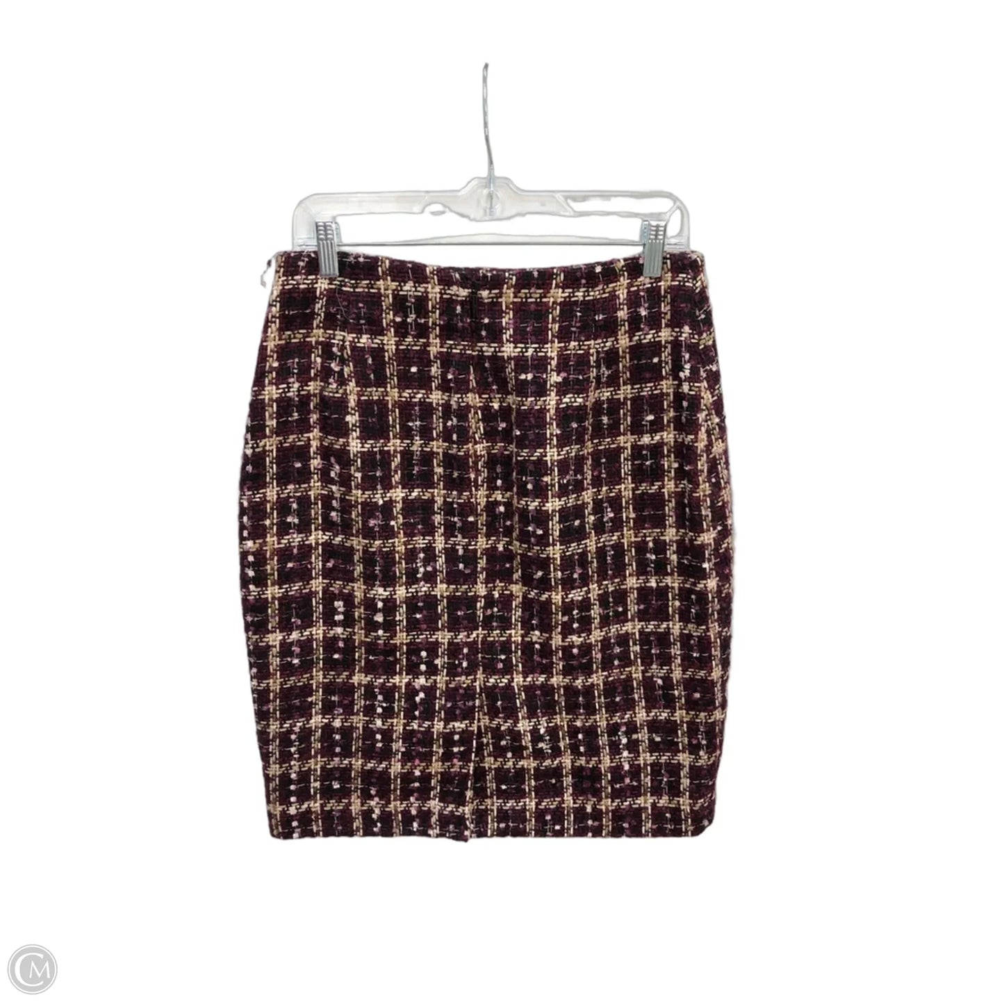 Skirt Designer By Karl Lagerfeld In Purple, Size: 8