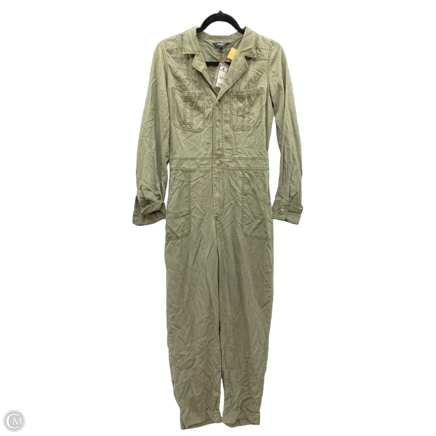 Jumpsuit By Express In Green, Size: S