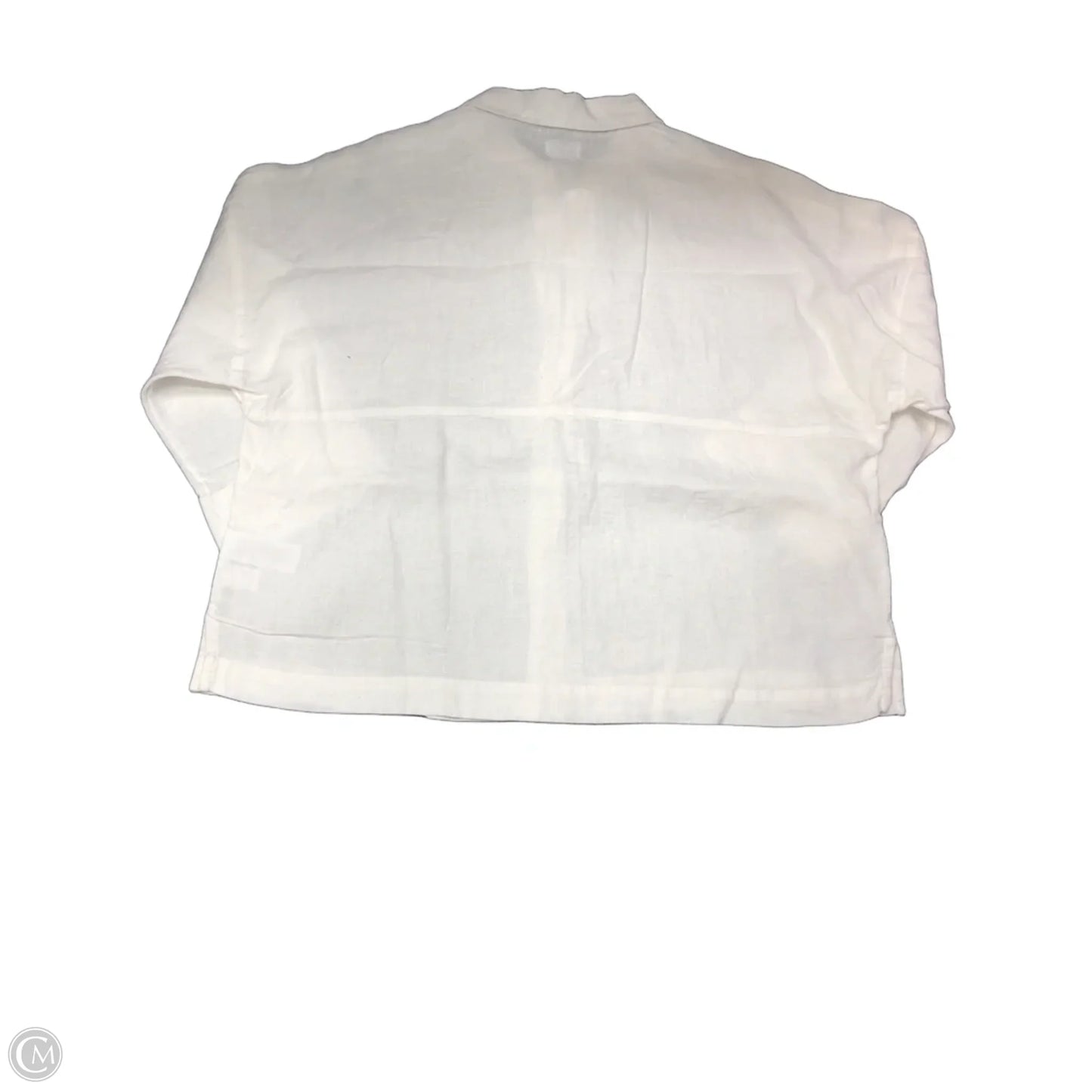 Top Short Sleeve Basic By Sigrid Olsen In White, Size: L